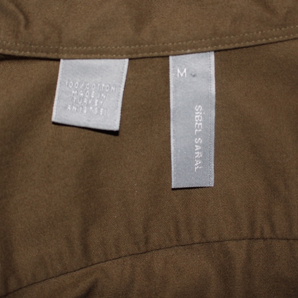 Urban casual military fashion button down shirt B8 - Picture 7 of 8